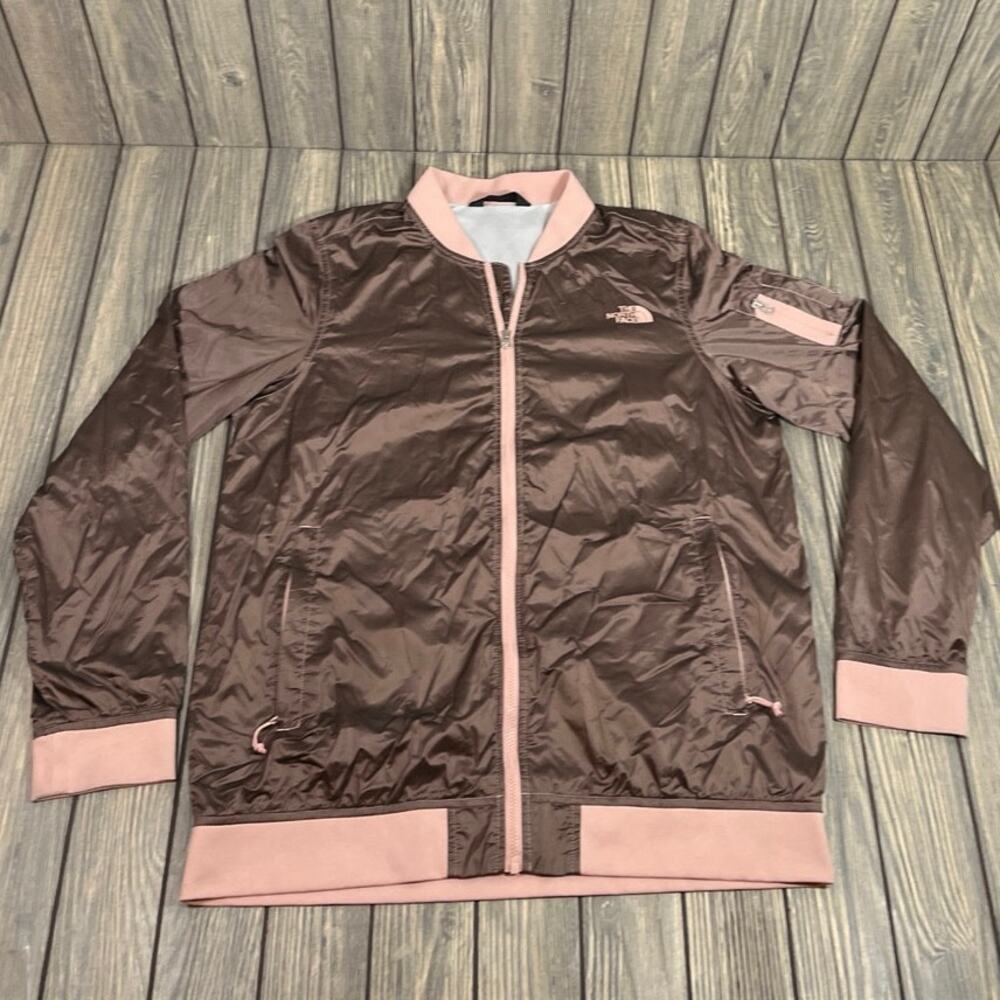 North Face Meaford Bomber Jacket Women Athleisure Track Windbreaker NF0A3MHF LG